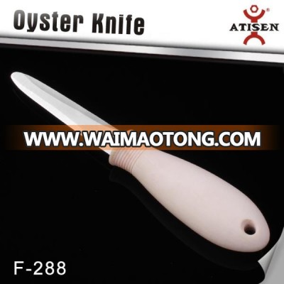 oyster knife non-stick handle oyster shucking knife clam knife with plastic handle