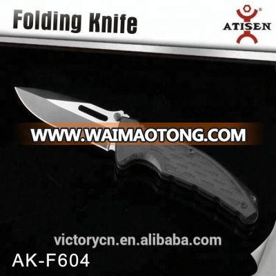 7cr17 Blade with G10 handle combination folding camping knife