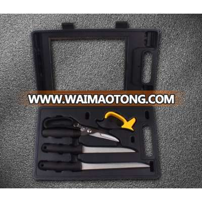 wholesale survival fishing kit knife stainless steel fish fillet knife set