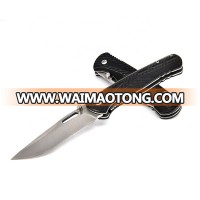 Promotion gift folding blade  pocket knife with ABS handle survival  hunting knife