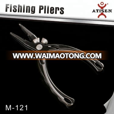 7" Aluminum Fishing Plier with side alloy cutter function