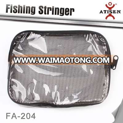 All Stainless Steel Fishing Stringer Fish Lock 5 Snap Stainless Steel Ropes with Float