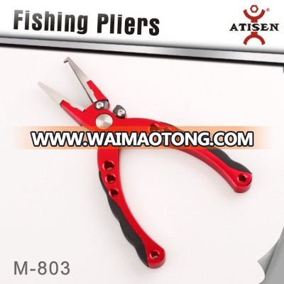 Fashion Aluminum Alloy Fishing Pliers With TPR rubber handles